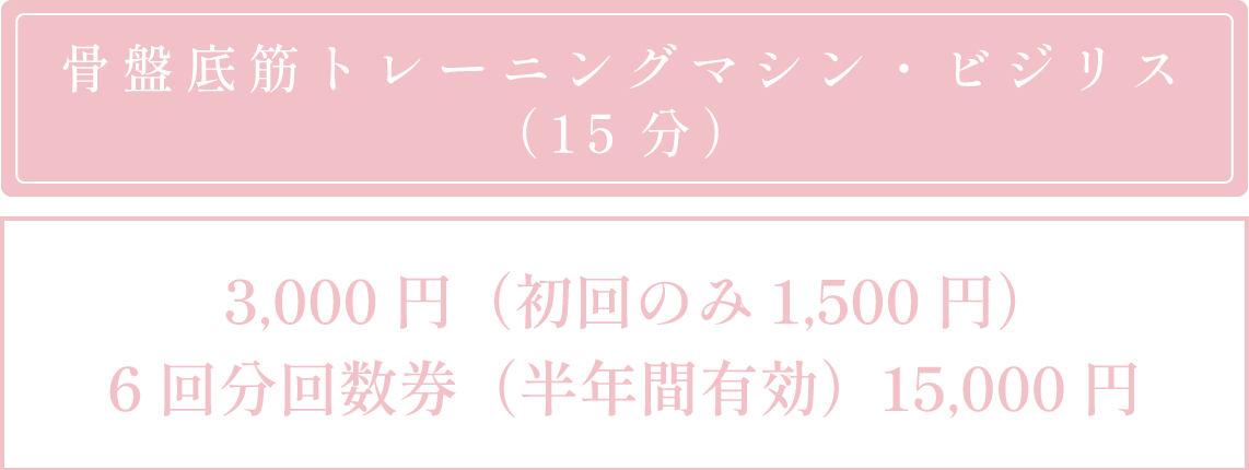 骨盤底筋トレーニングマシン・ビジリス